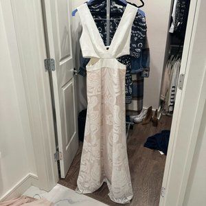 White BCBG Maxi Dress